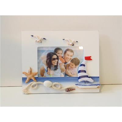 Cadre photo voilier horizontal