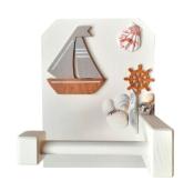 Support papier toilette bateau