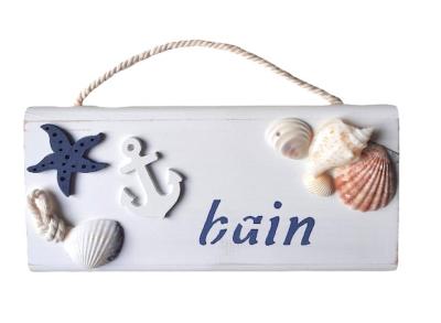 Plaque bain bord de mer