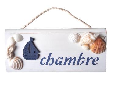 Plaque chambre bord de mer