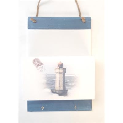 Porte courrier et clefs phare