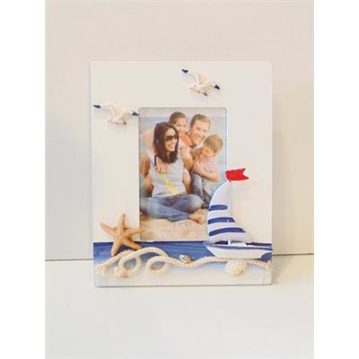 Cadre photo voilier vertical