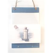 Porte courrier et clefs phare